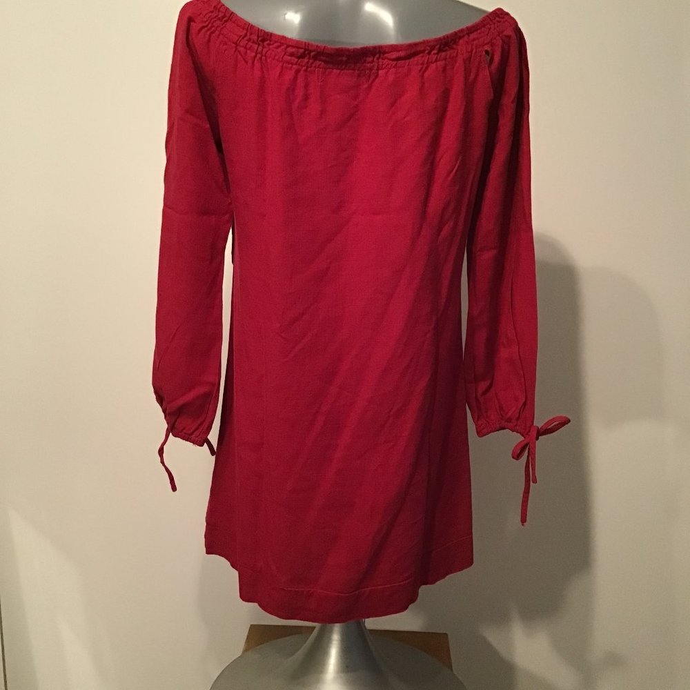 Harper & Me Off Shoulder Mini Tunic Dress  Size M - Picture 3 of 14